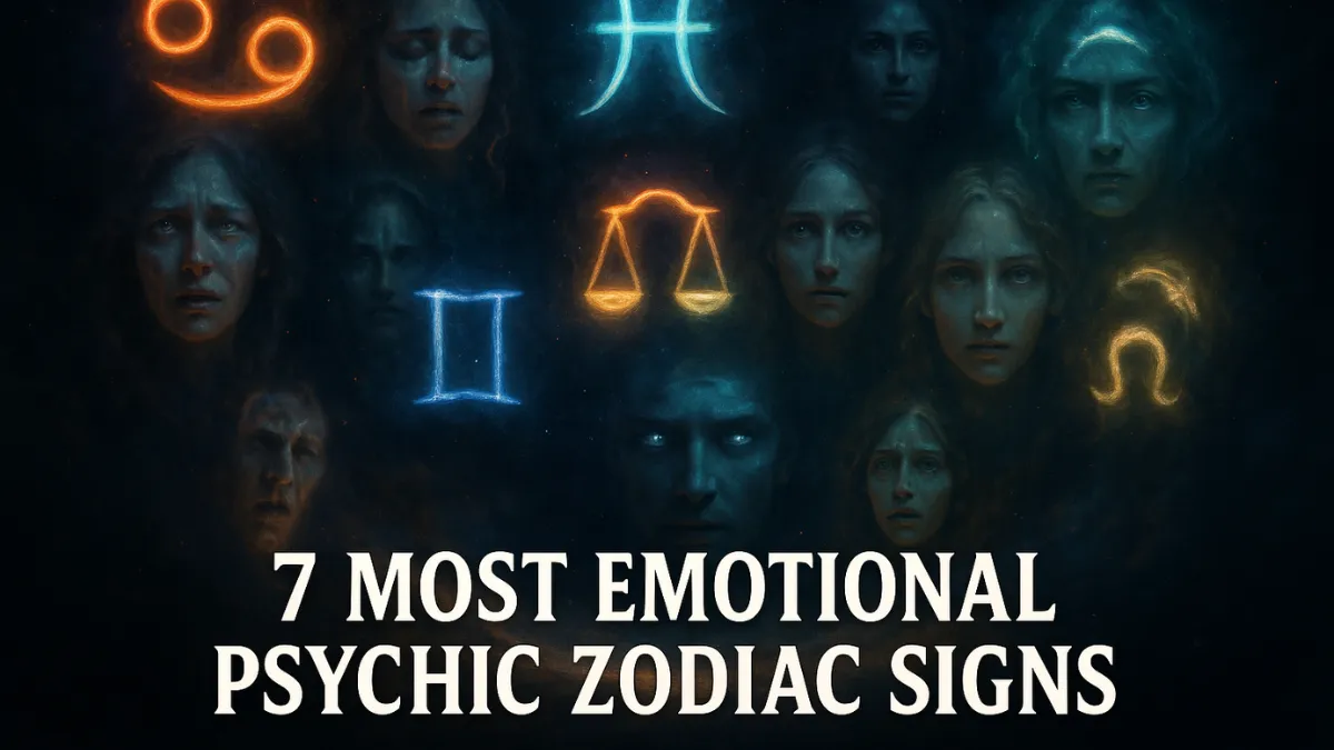 7 Most Emotional Psychic Zodiac Signs
