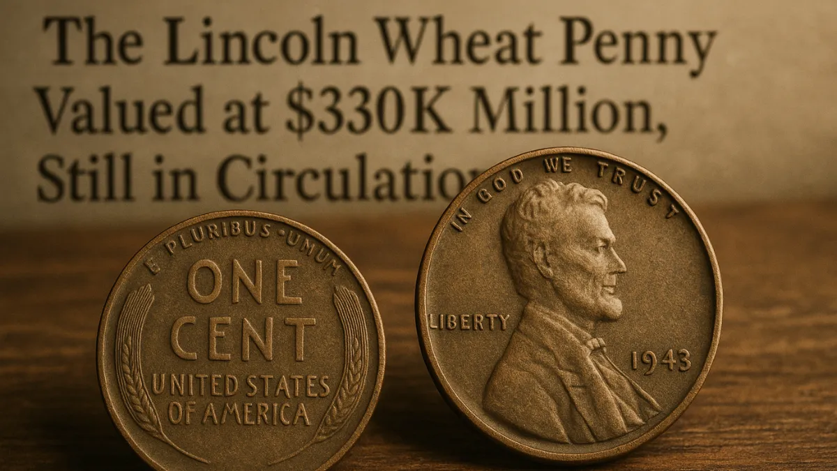 The Lincoln Wheat Penny Valued at $330K Million, Still in Circulation