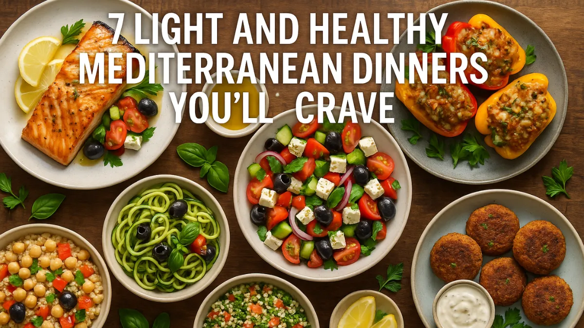 7 Light And Healthy Mediterranean Dinners You'll Crave