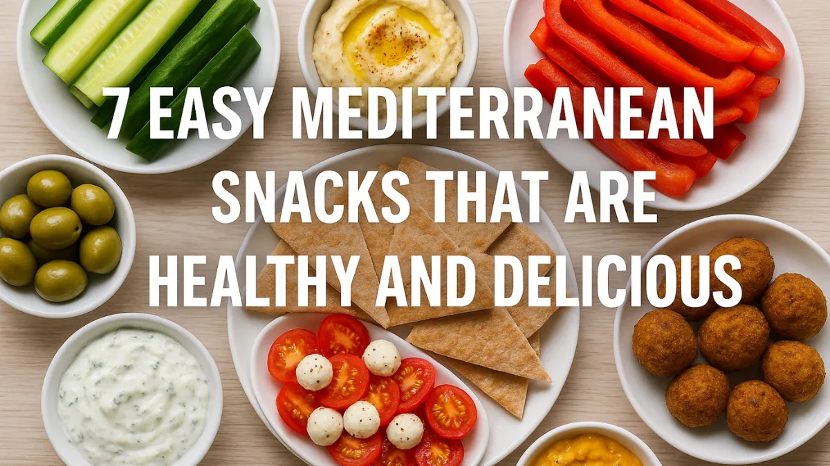 7 Easy Mediterranean Snacks That Are Healthy And Delicious