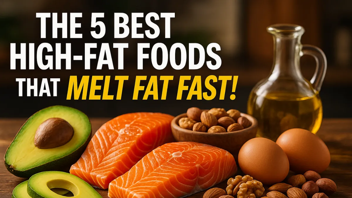 The 5 Best High-fat Foods For Weight Loss