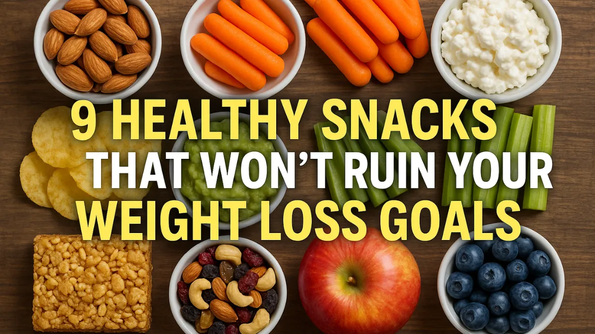 9 Healthy Snacks That Won’t Ruin Your Weight Loss Goals