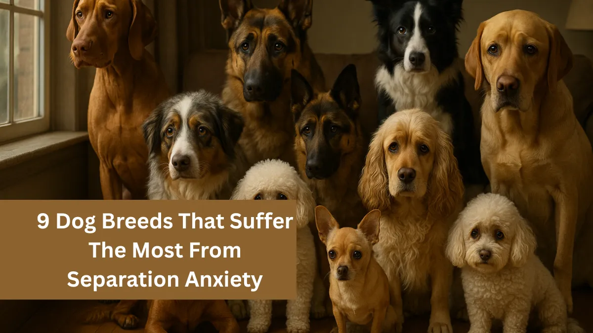 9 Dog Breeds That Suffer The Most From Separation Anxiety