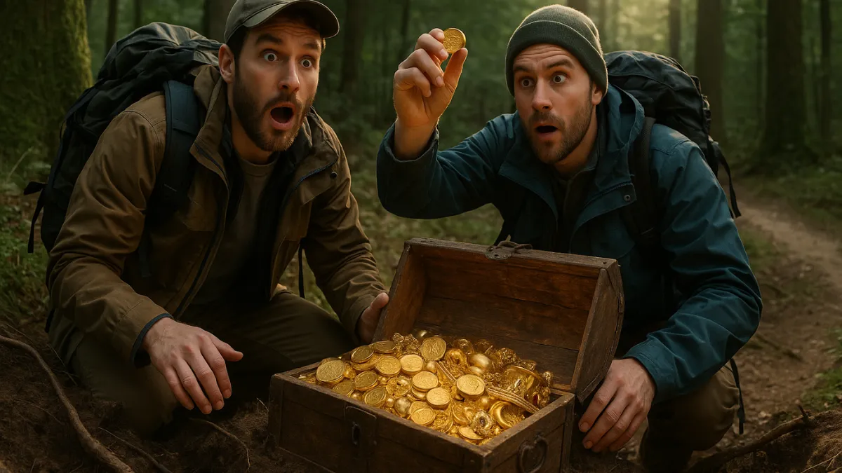 Hikers Stumble Upon Gold Coins and Treasures That Could Be Worth $340,000