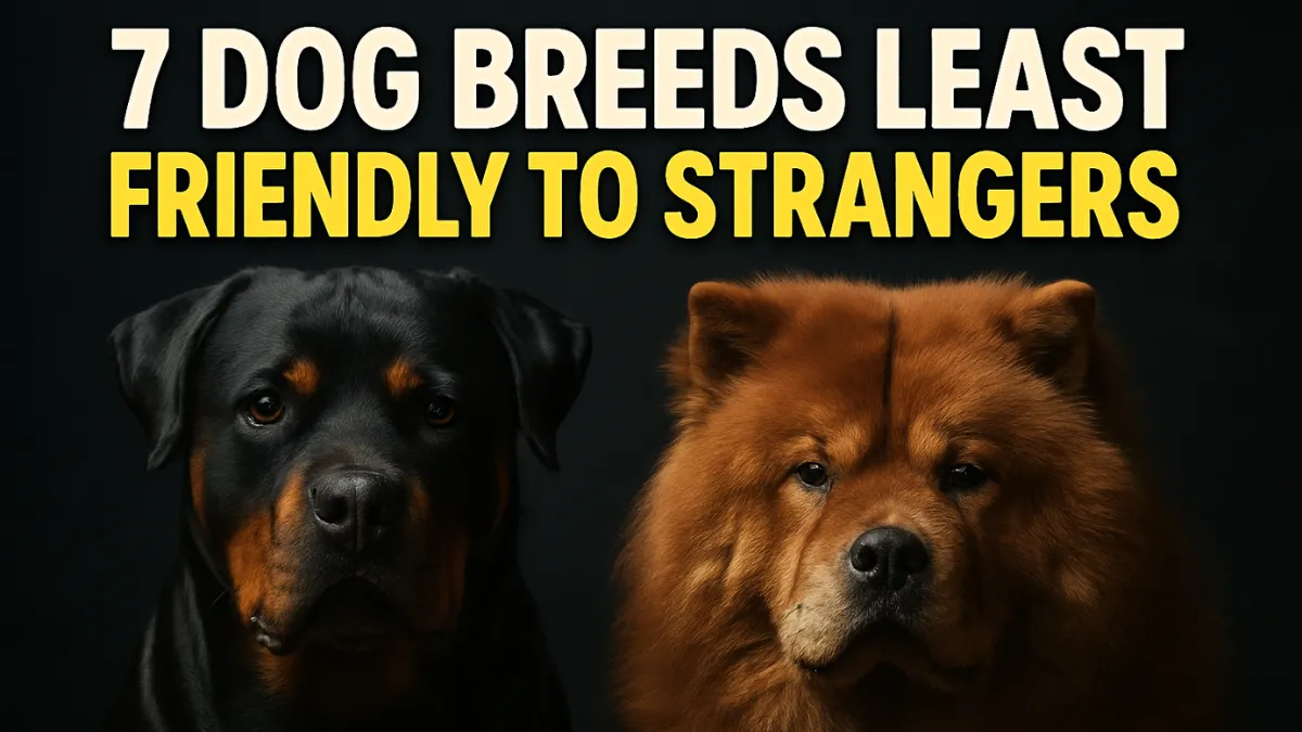 7 Dog Breeds Least Friendly To Strangers