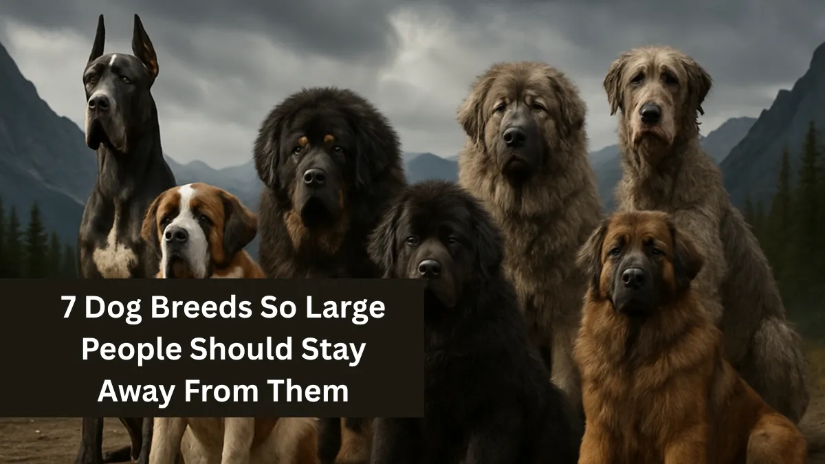 7 Dog Breeds So Large People Should Stay Away From Them