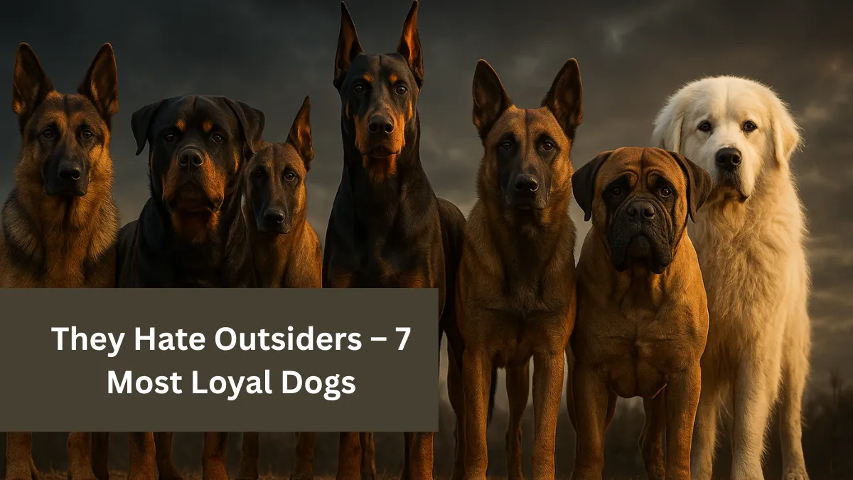They Hate Outsiders – 7 Most Loyal Dogs